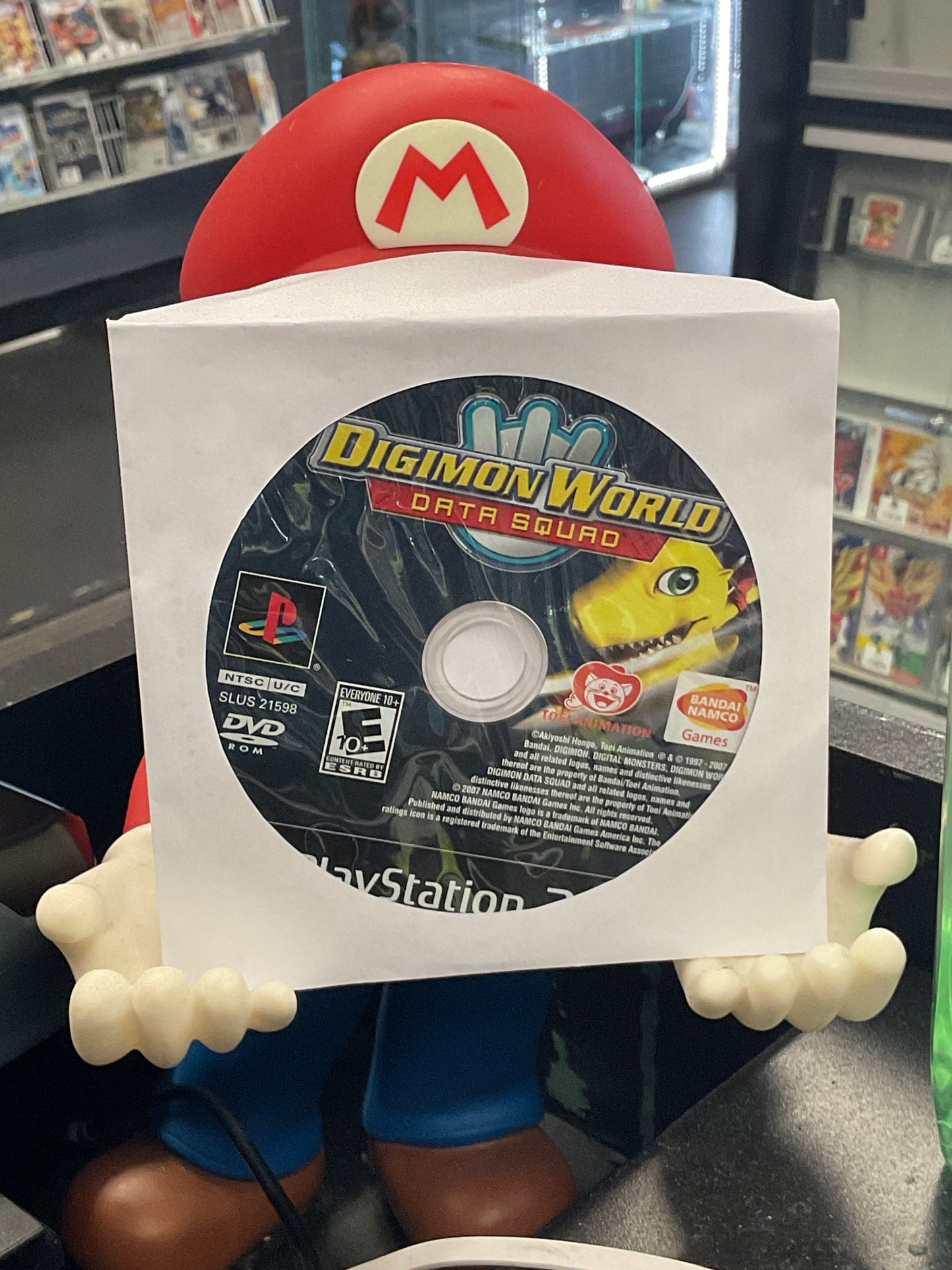 PS2 Digimon World Data Squad