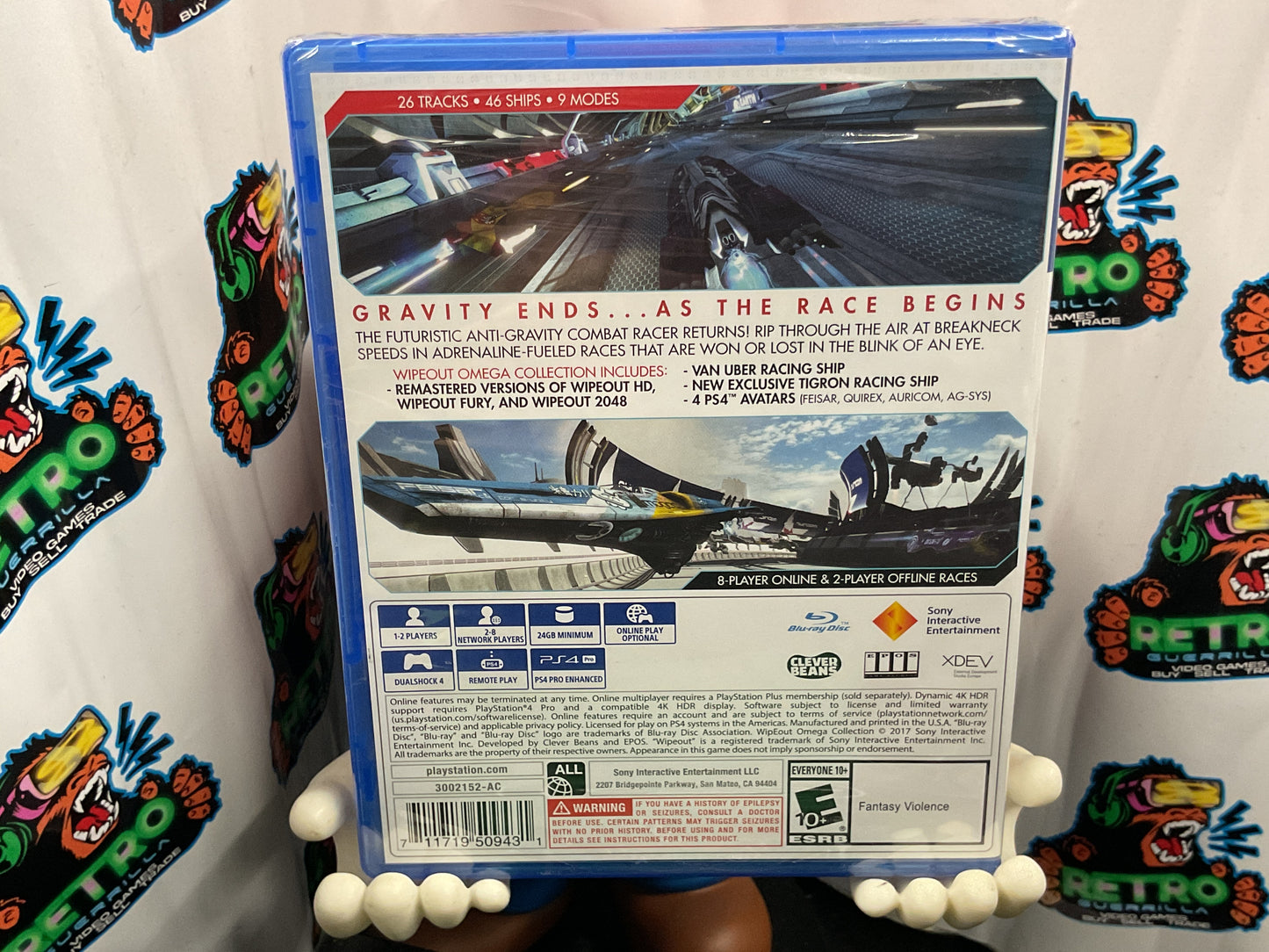 PS4 Wipeout Omega Collection