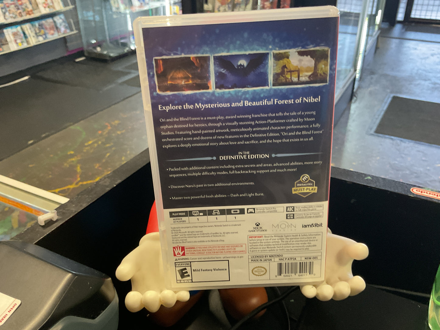 Switch Ori and the Blind Forest