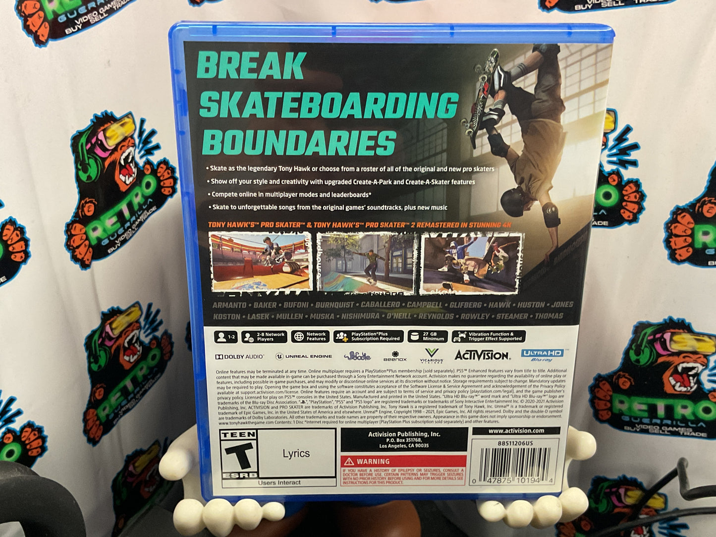PS5 Tony Hawk’s Pro Skater 1 + 2