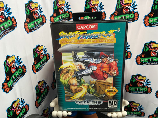 SEGA Genesis Street Fighter II Special Champion Edition
