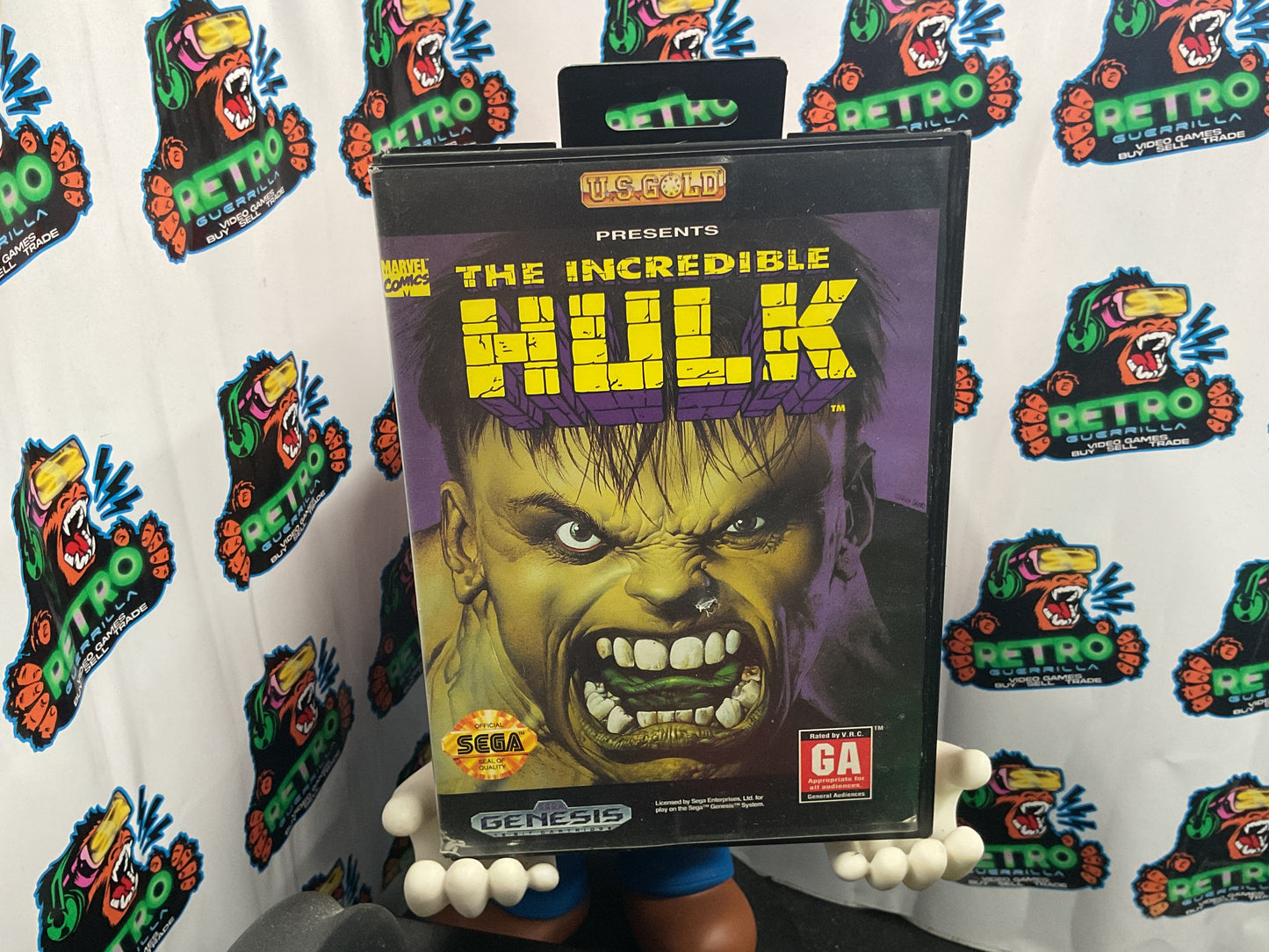 SEGA Genesis The Incredible Hulk
