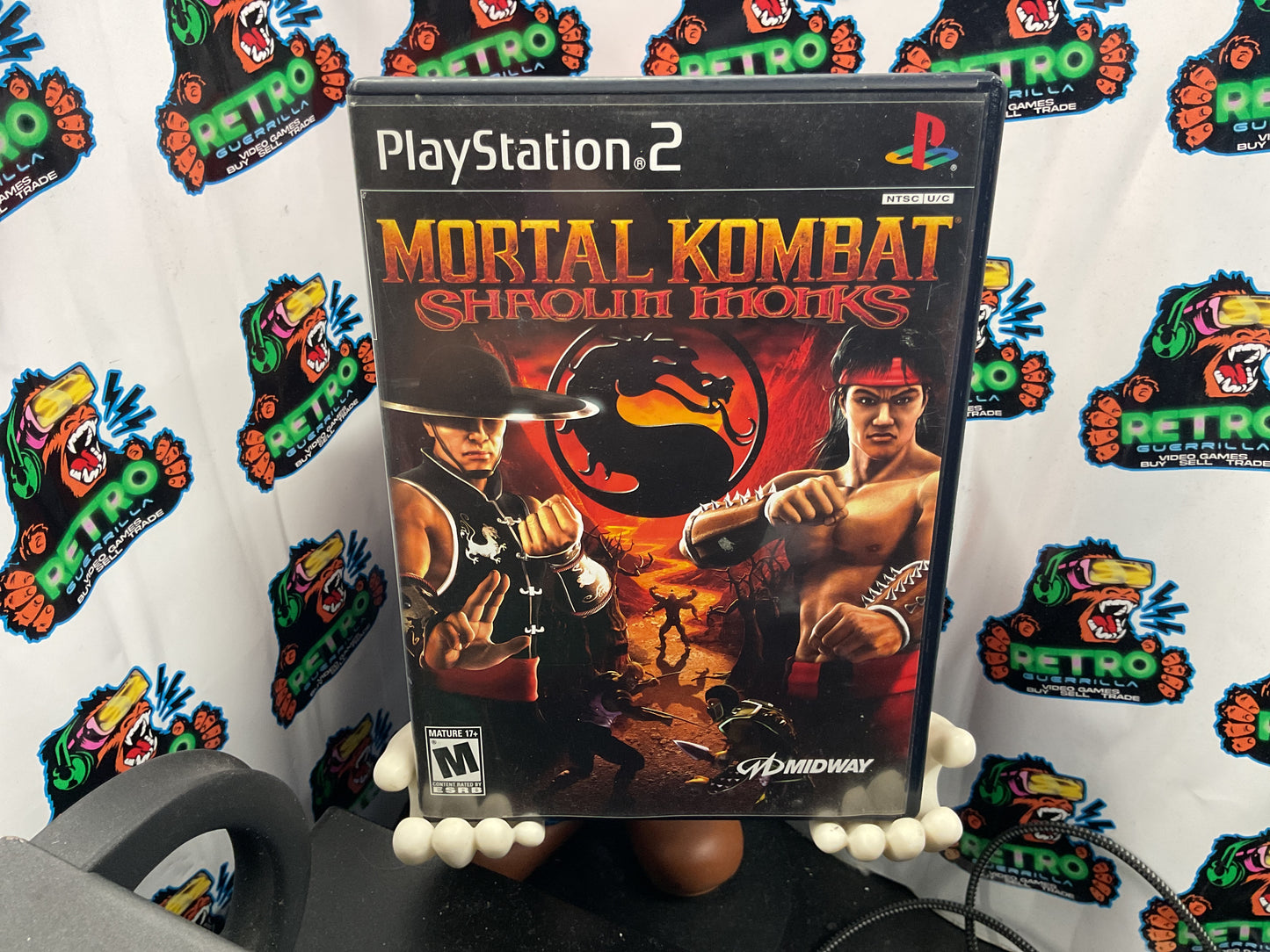 PS2 Mortal Kombat Shaolin Monks