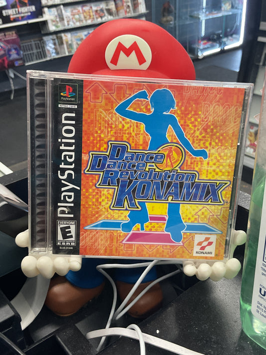 PS1 Dance Dance Revolution Konamix