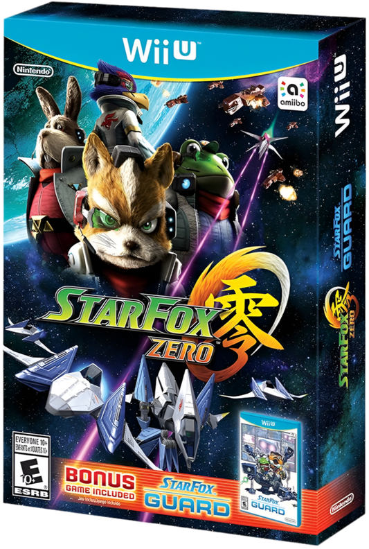 Wii U Star Fox Zero & Star Fox Guard Bundle