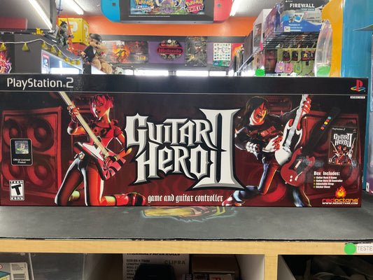 PS2 Guitar Hero 2 (Guitar Bundle)