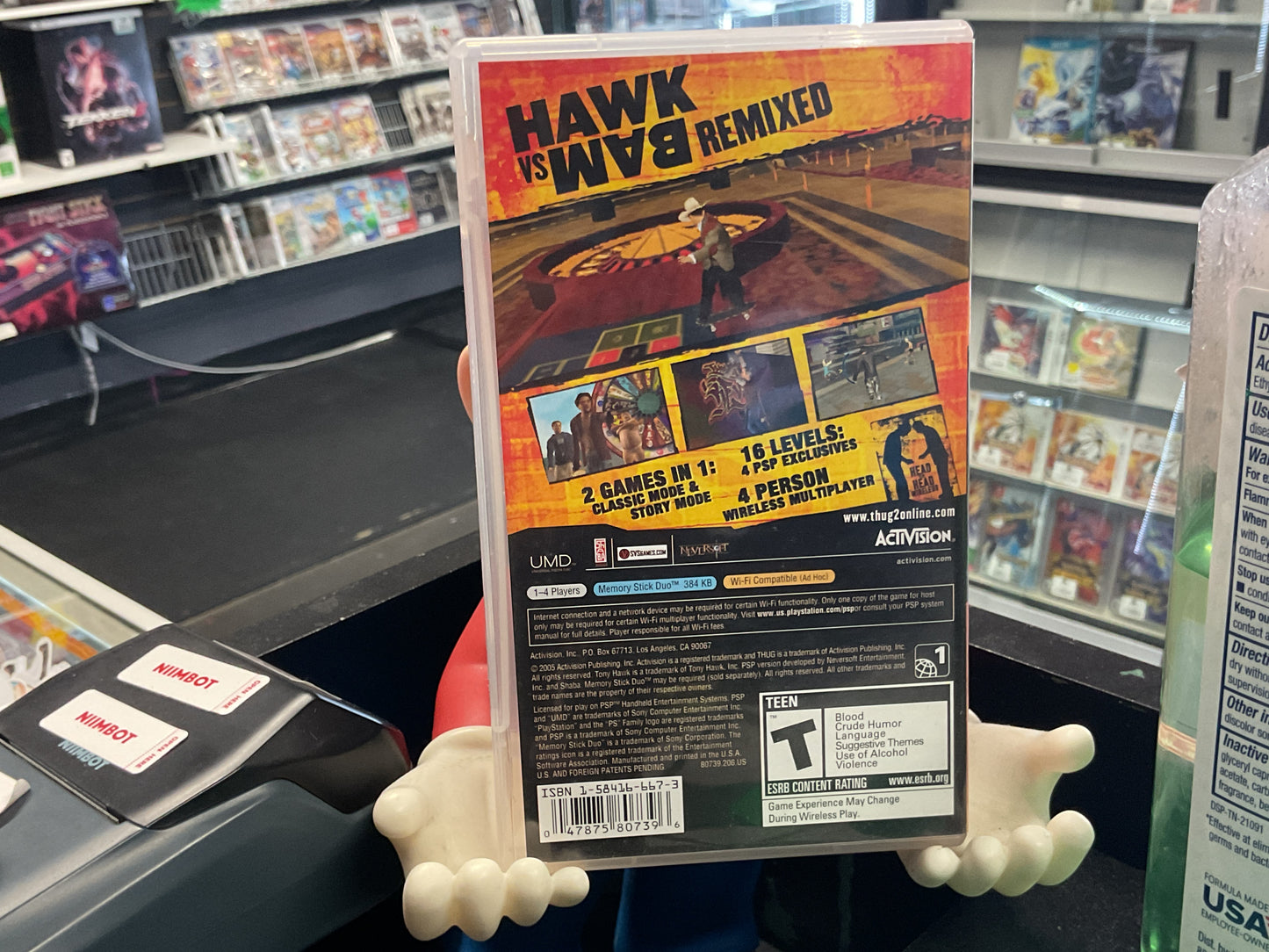 PSP Tony Hawk’s Underground 2 Remix