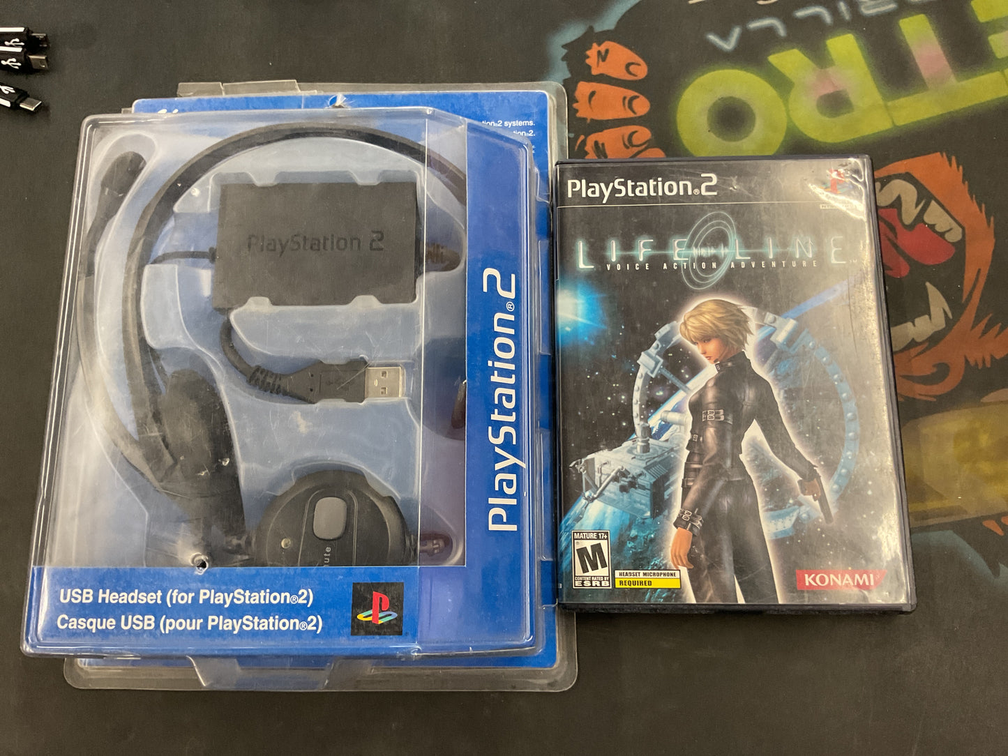 PS2 LifeLine Voice Action Adventure