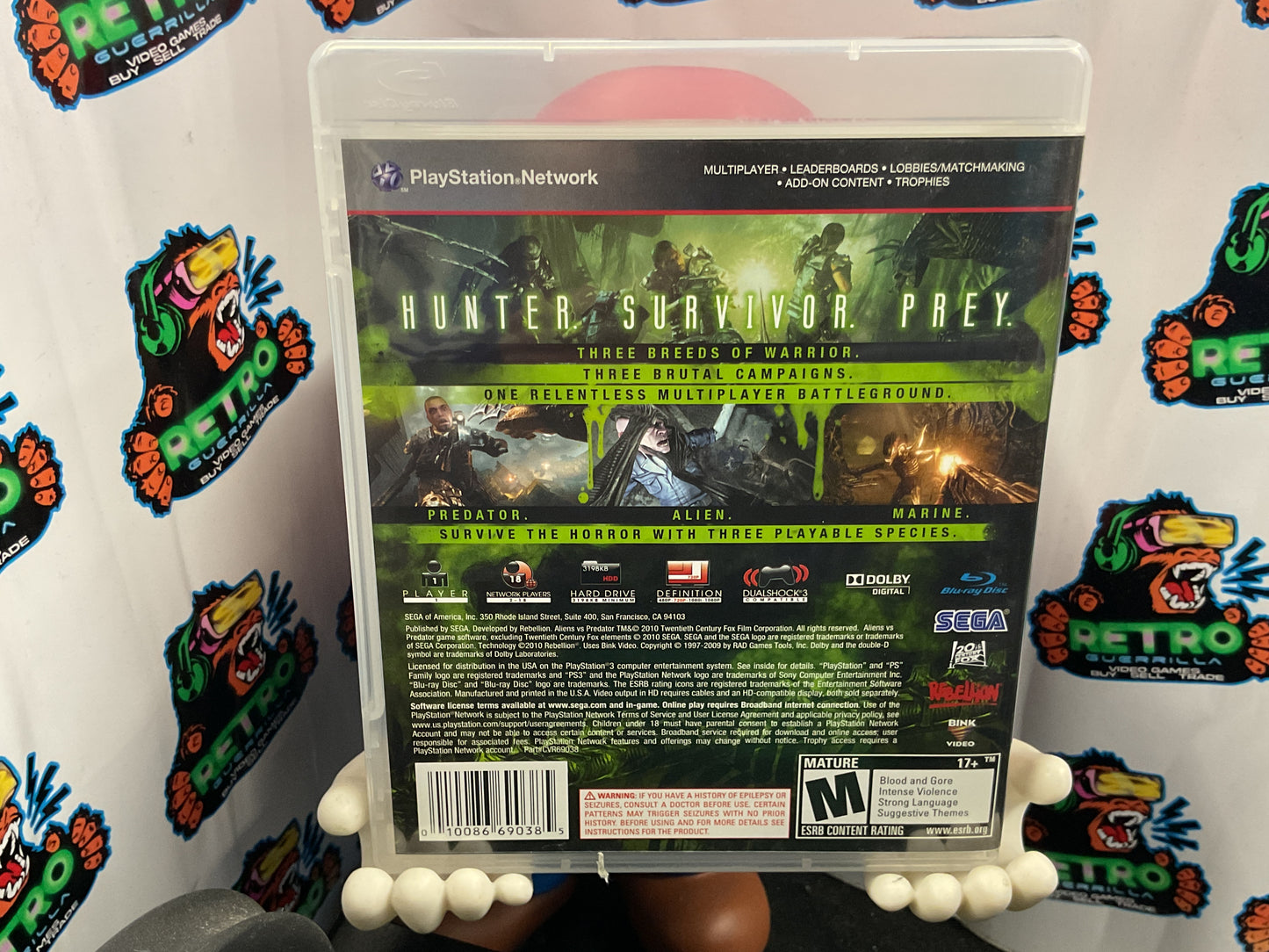 PS3 Aliens Vs Predator