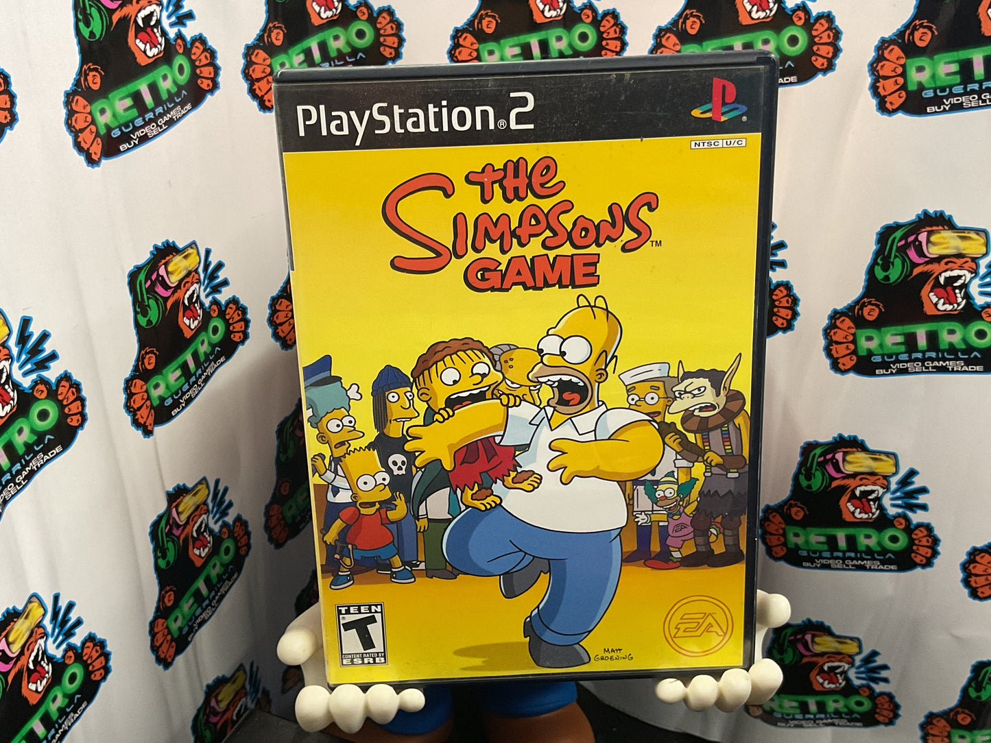PS2 The Simpsons Game