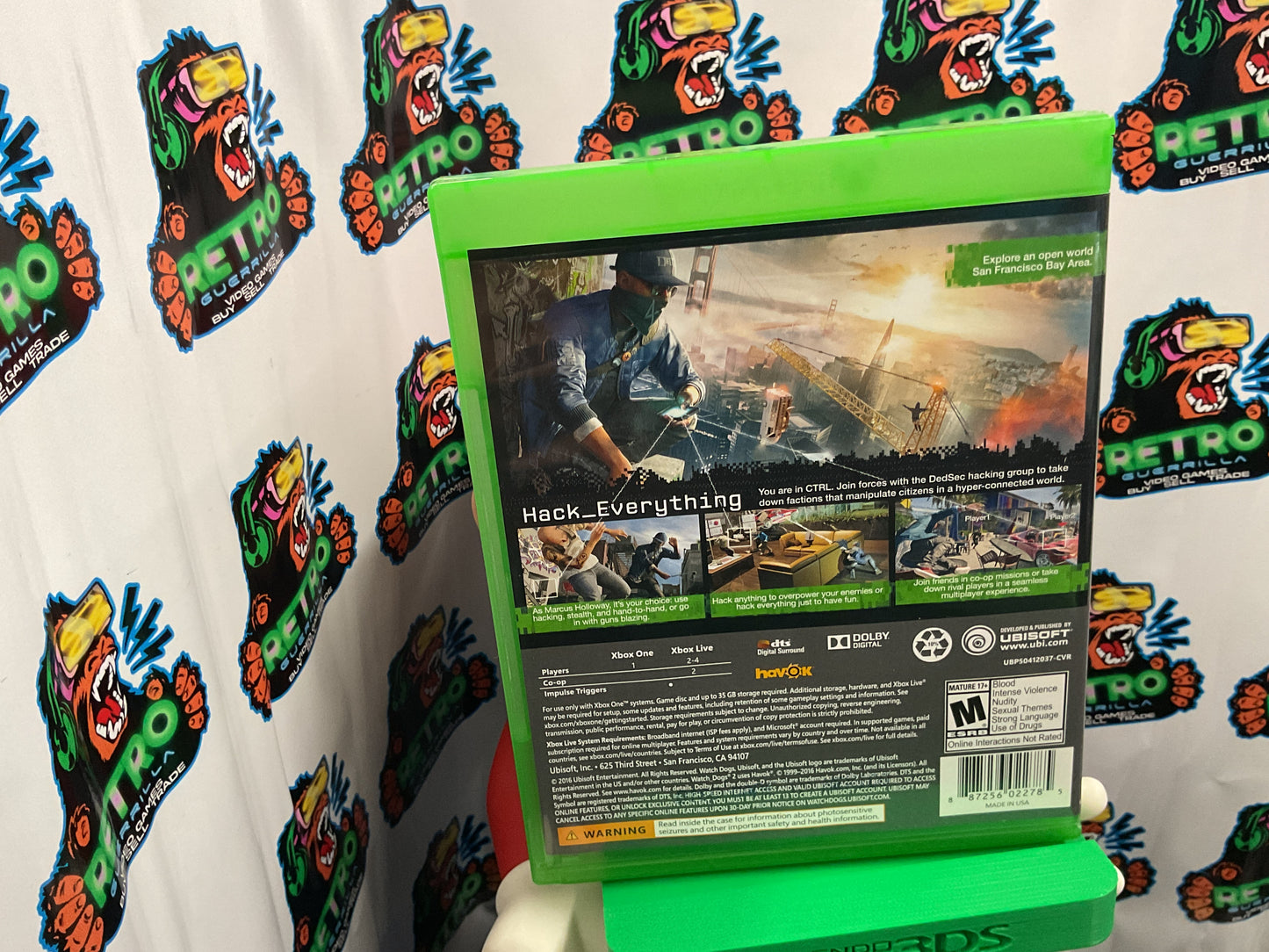 Xbox One Watch Dogs 2