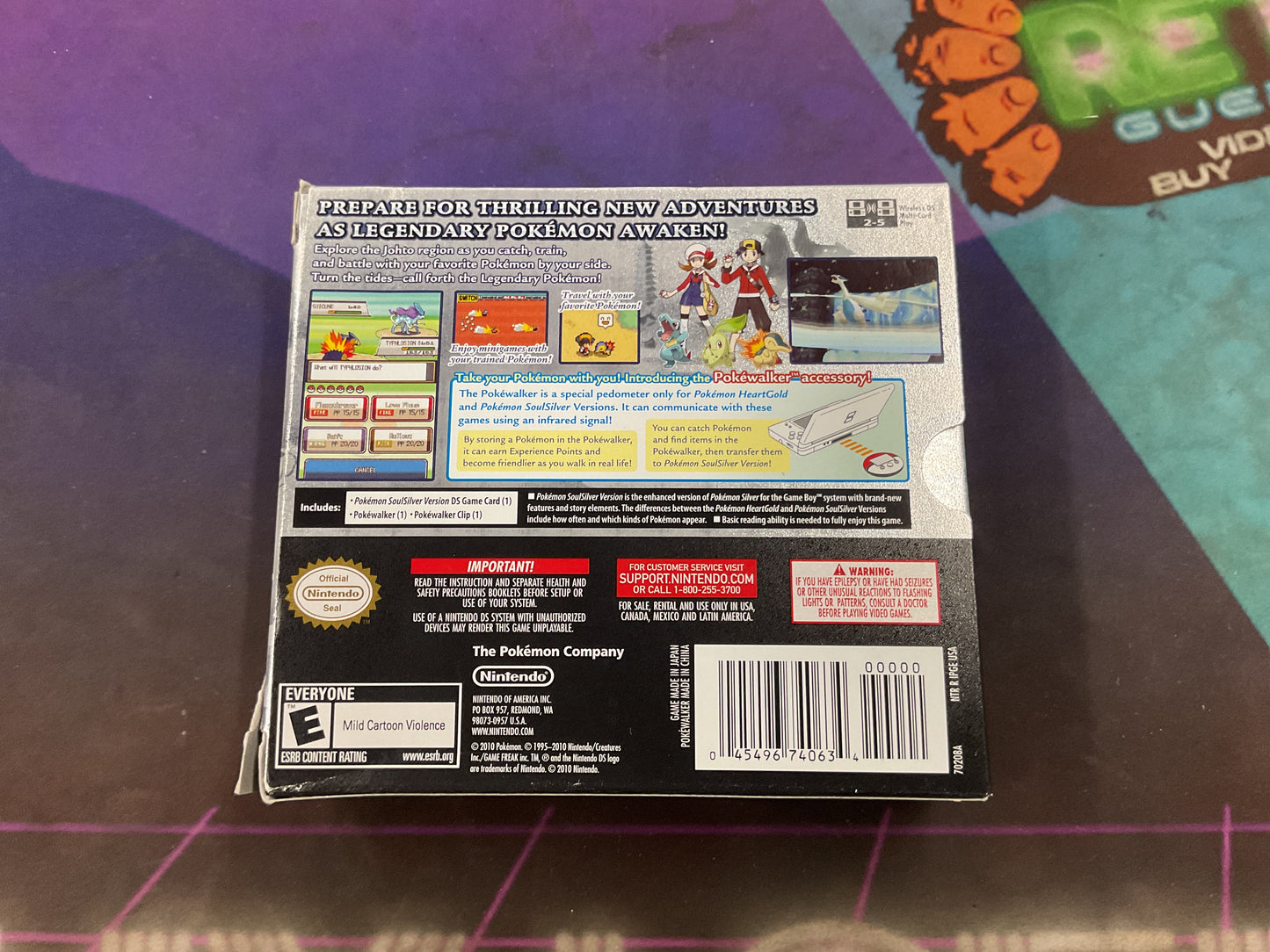 DS Pokémon Soul Silver