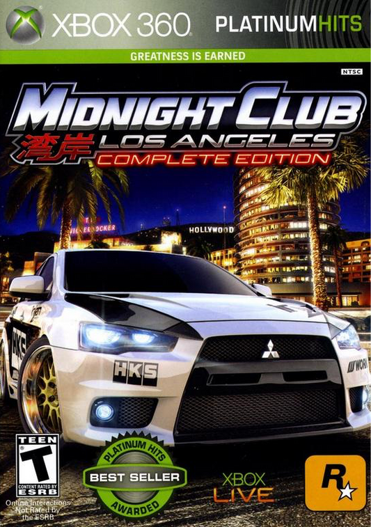 Xbox 360 Midnight Club Los Angeles Complete Edition