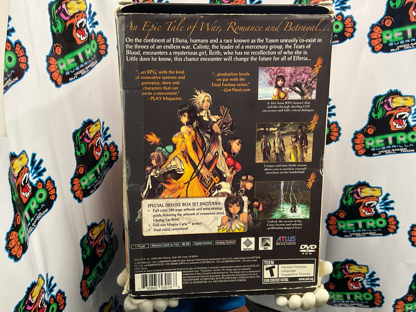 Ps2 Magna Carta Tears of Blood Deluxe Box Set