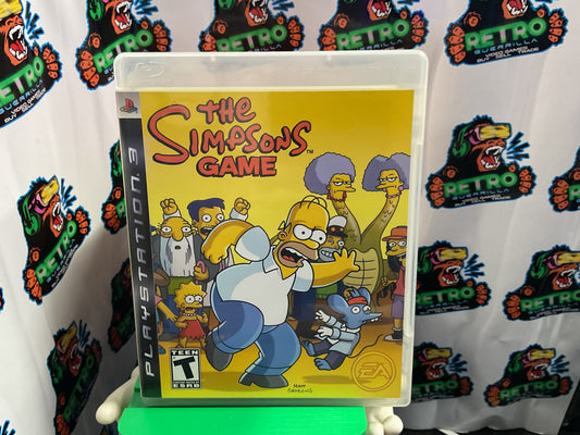 PS3 The Simpsons Game