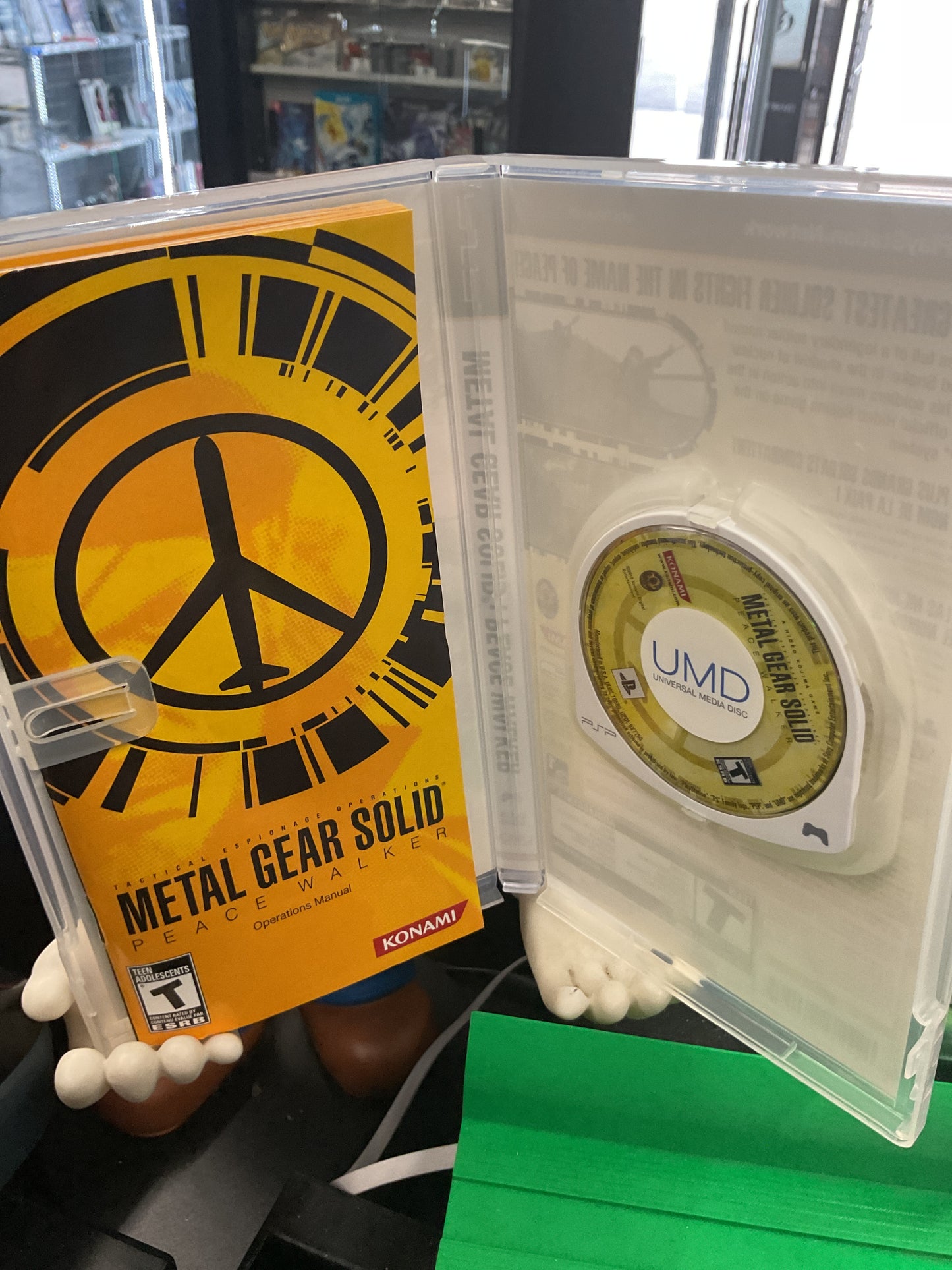 PSP Metal Gear Solid Peacewalker