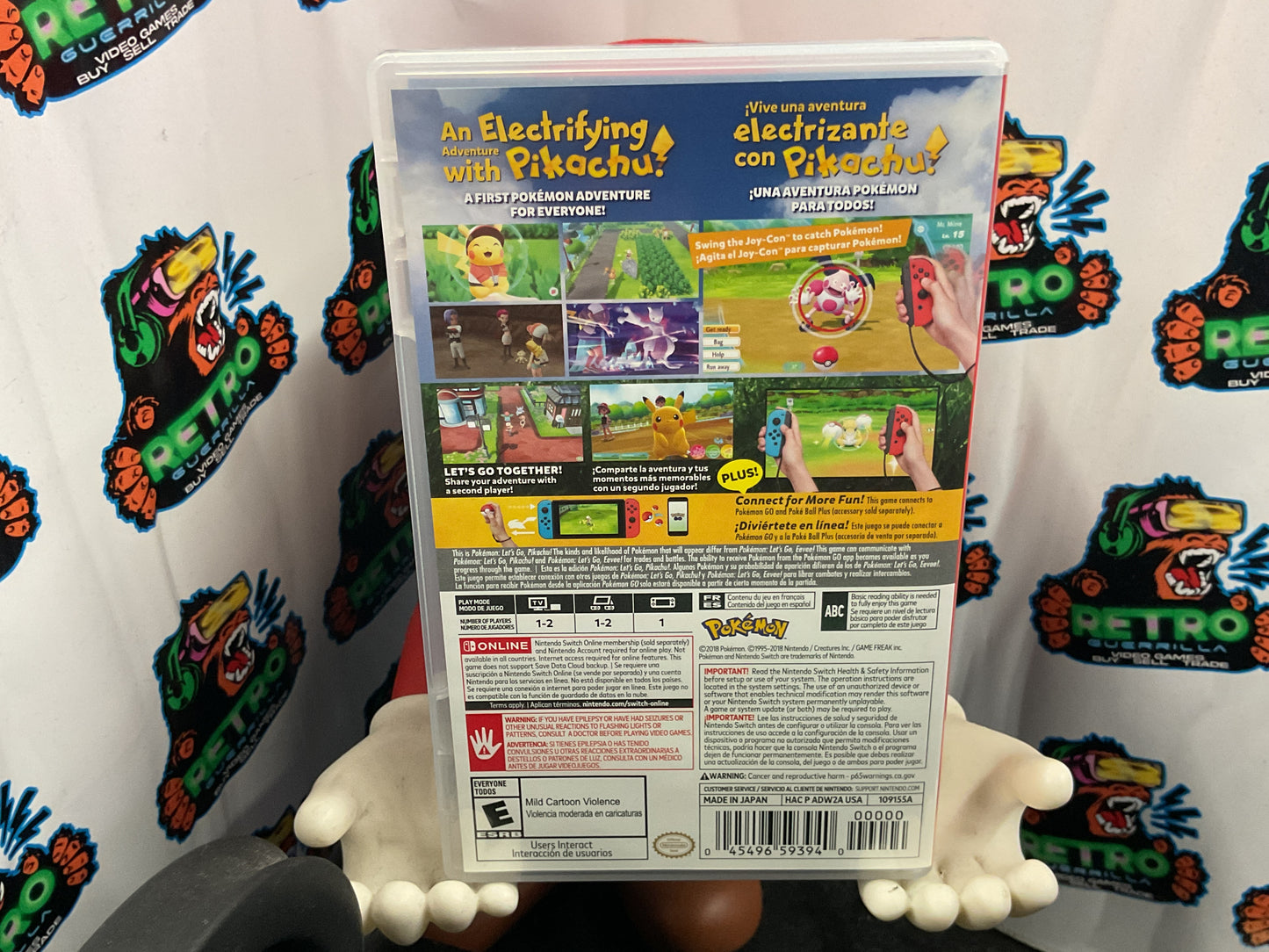 Switch Pokemon Let’s Go Pikachu!