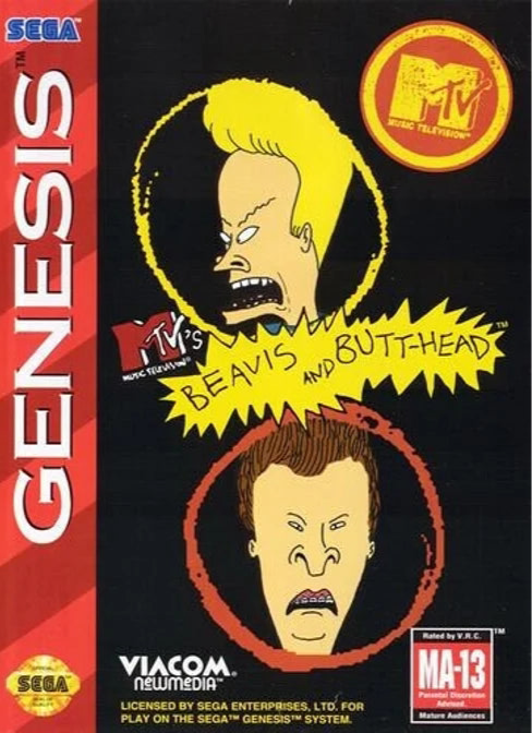 SEGA Genesis Beavis & Butthead