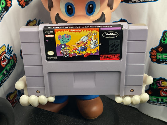 SNES Rocko’s Modern Life: Spunky’s Dangerous Day