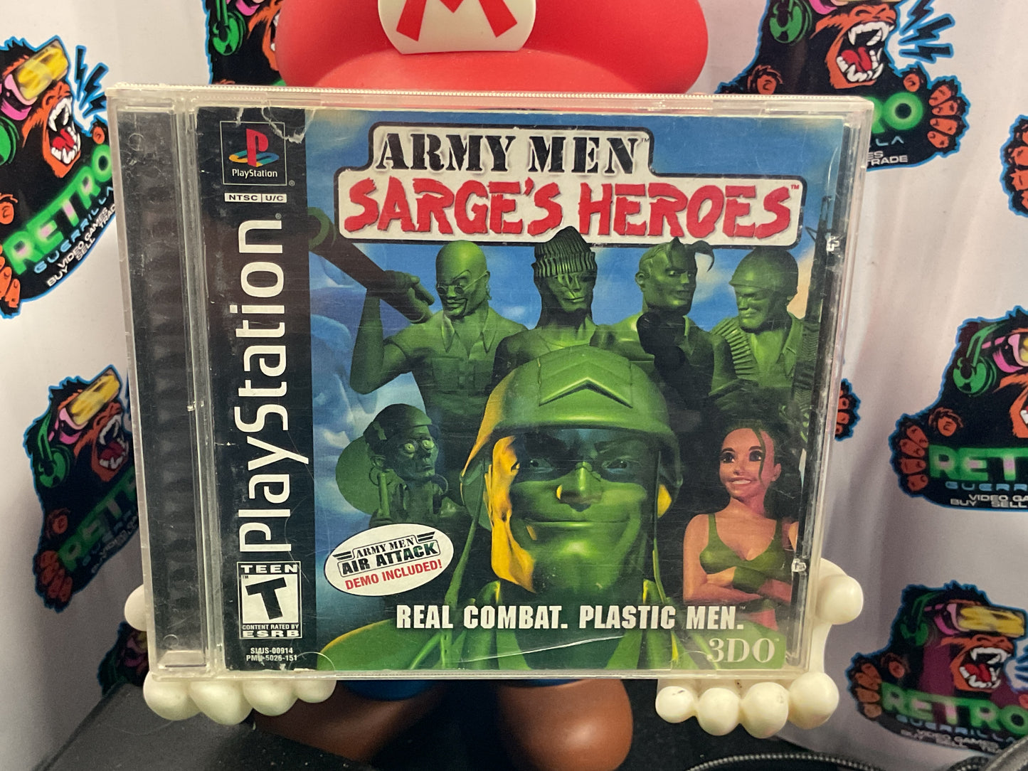 PS1 Army Men Sarge’s Heroes