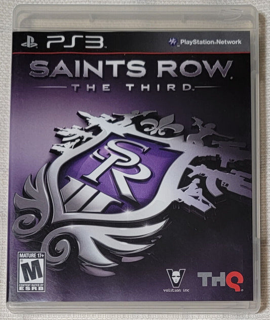 PS3 Saints Row The Third