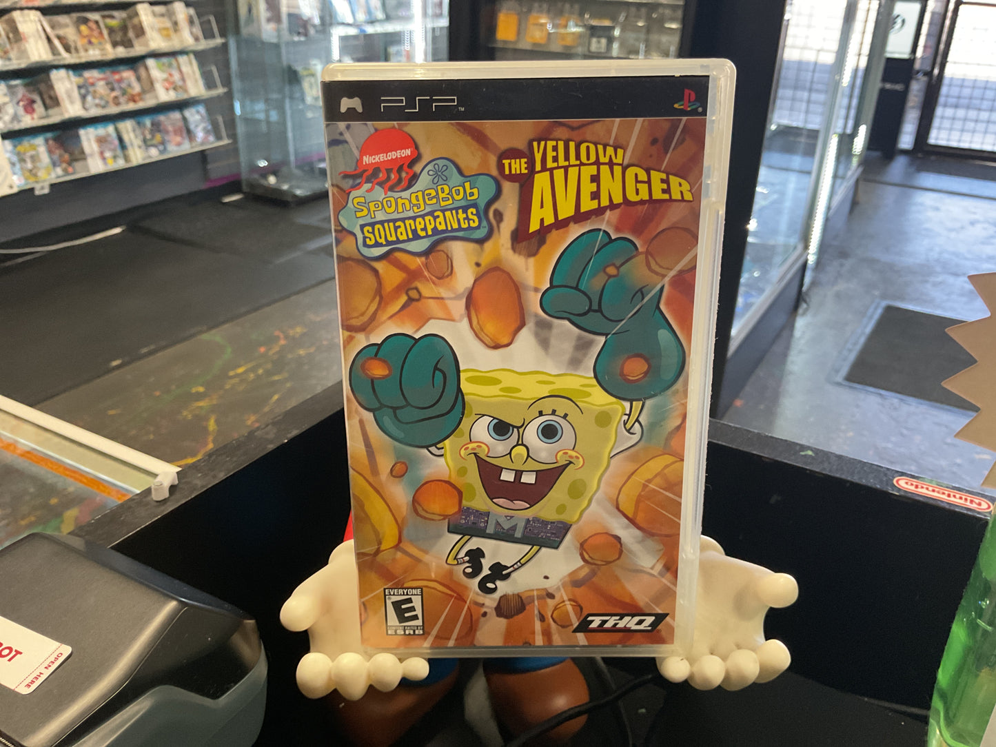 PSP Spongebob Squarepants The Yellow Avenger
