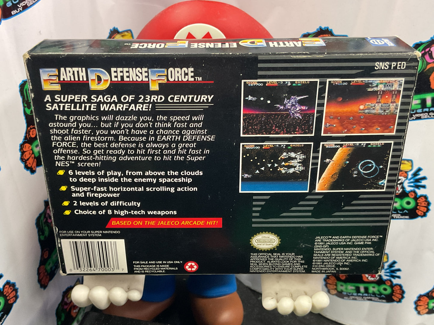 SNES Earth Defense Force