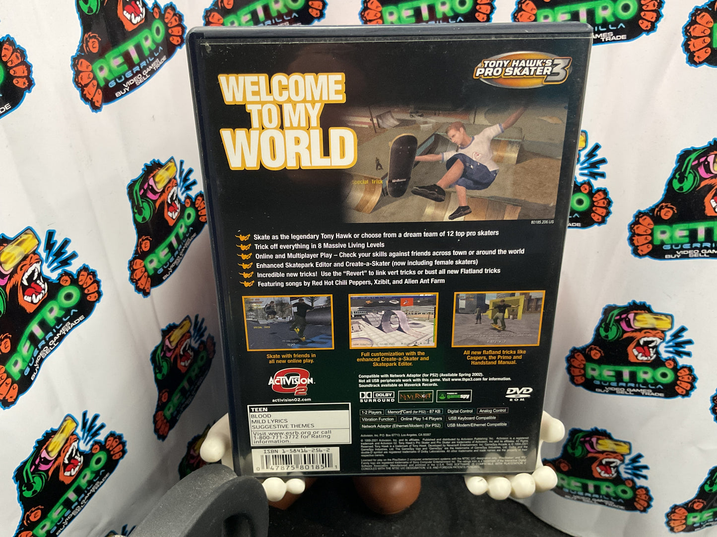 PS2 Tony Hawk’s Pro Skater 3