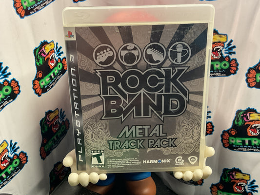 PS3 Rock Band METAL TRACK PACK