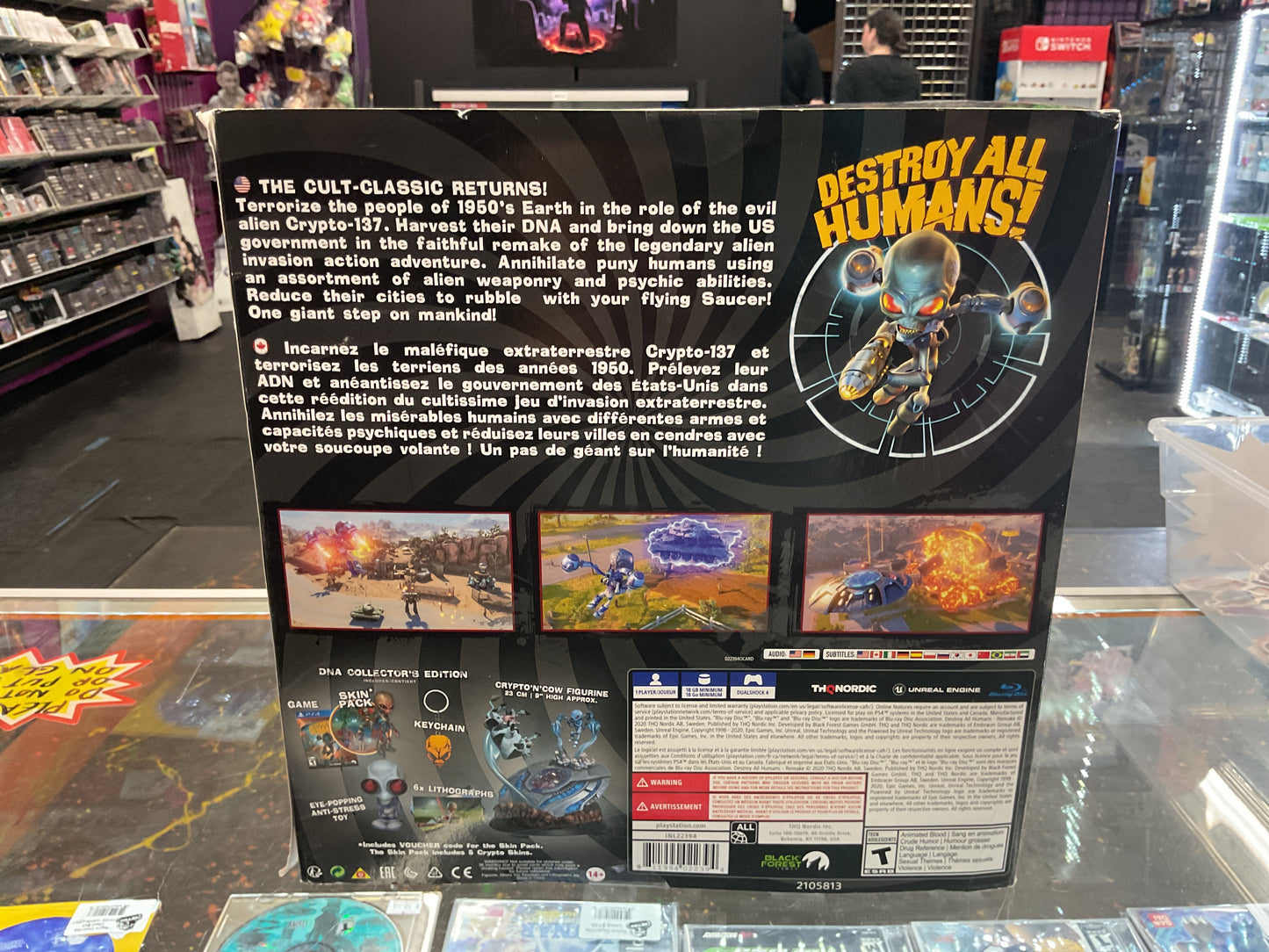 PS4 Destroy All Humans DNA Collector’s Edition