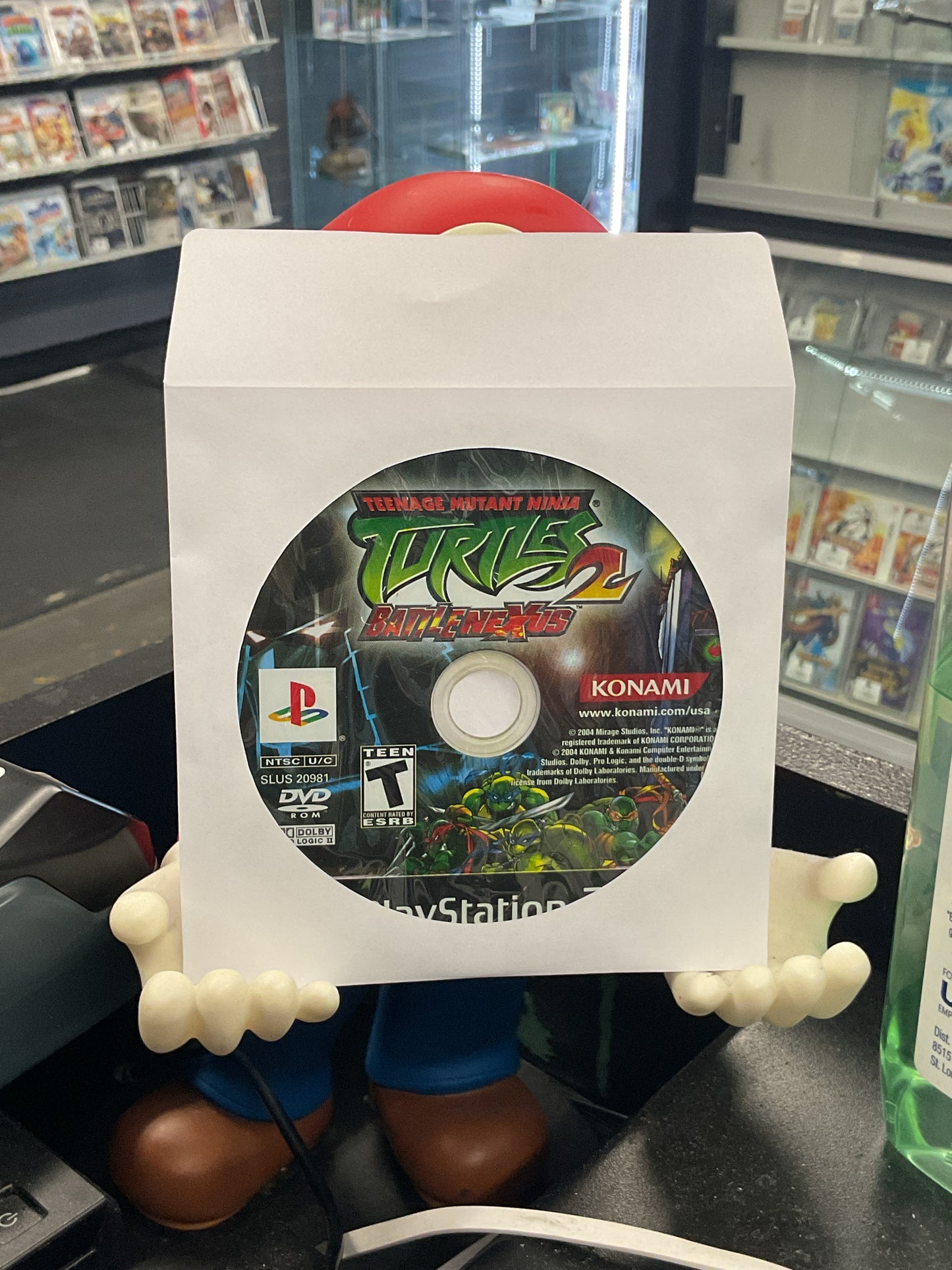 PS2 Teenage Mutant Ninja Turtles 2 Battle Nexus