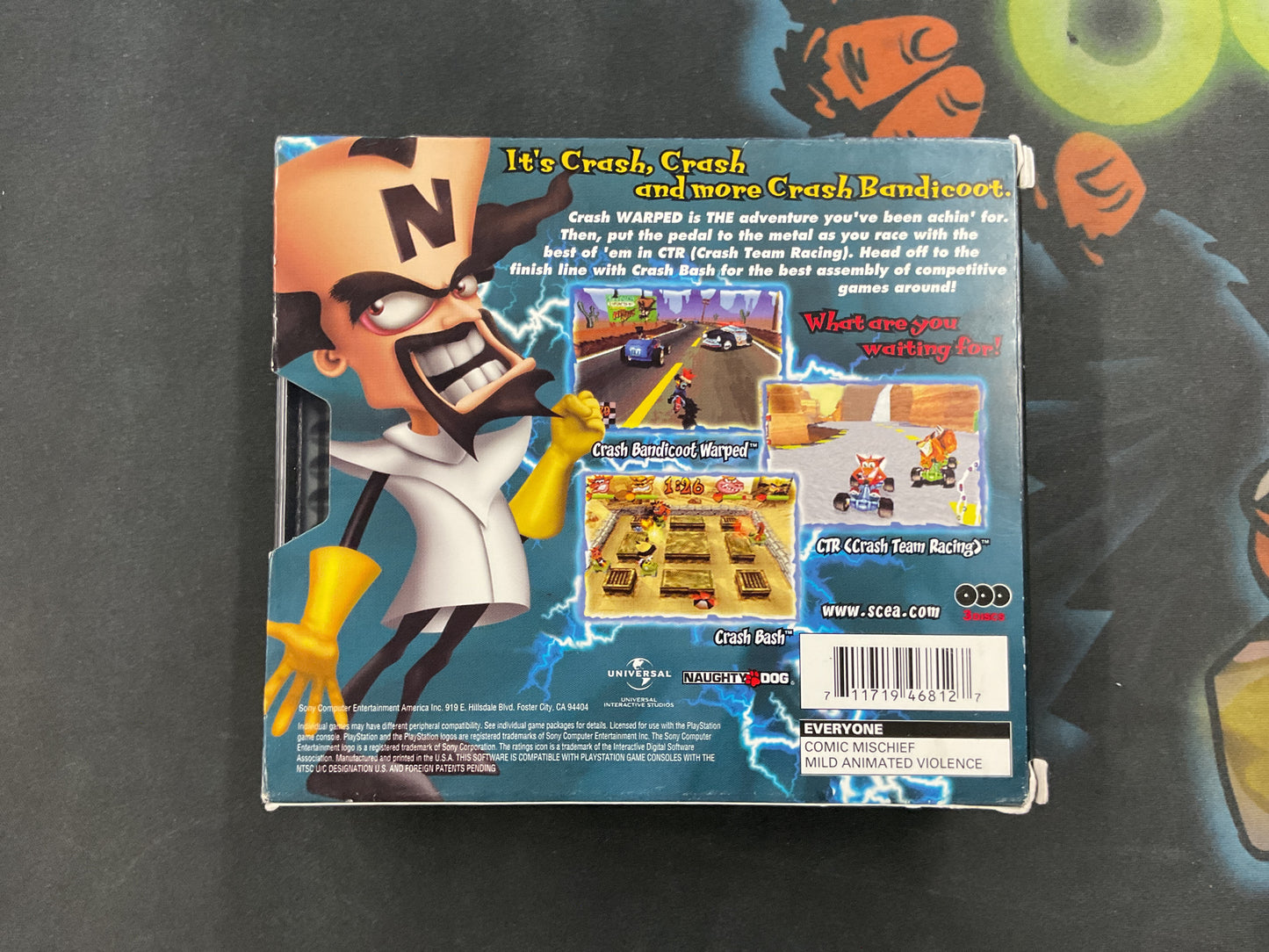 Ps1 Crash Bandicoot Collector’s Edition