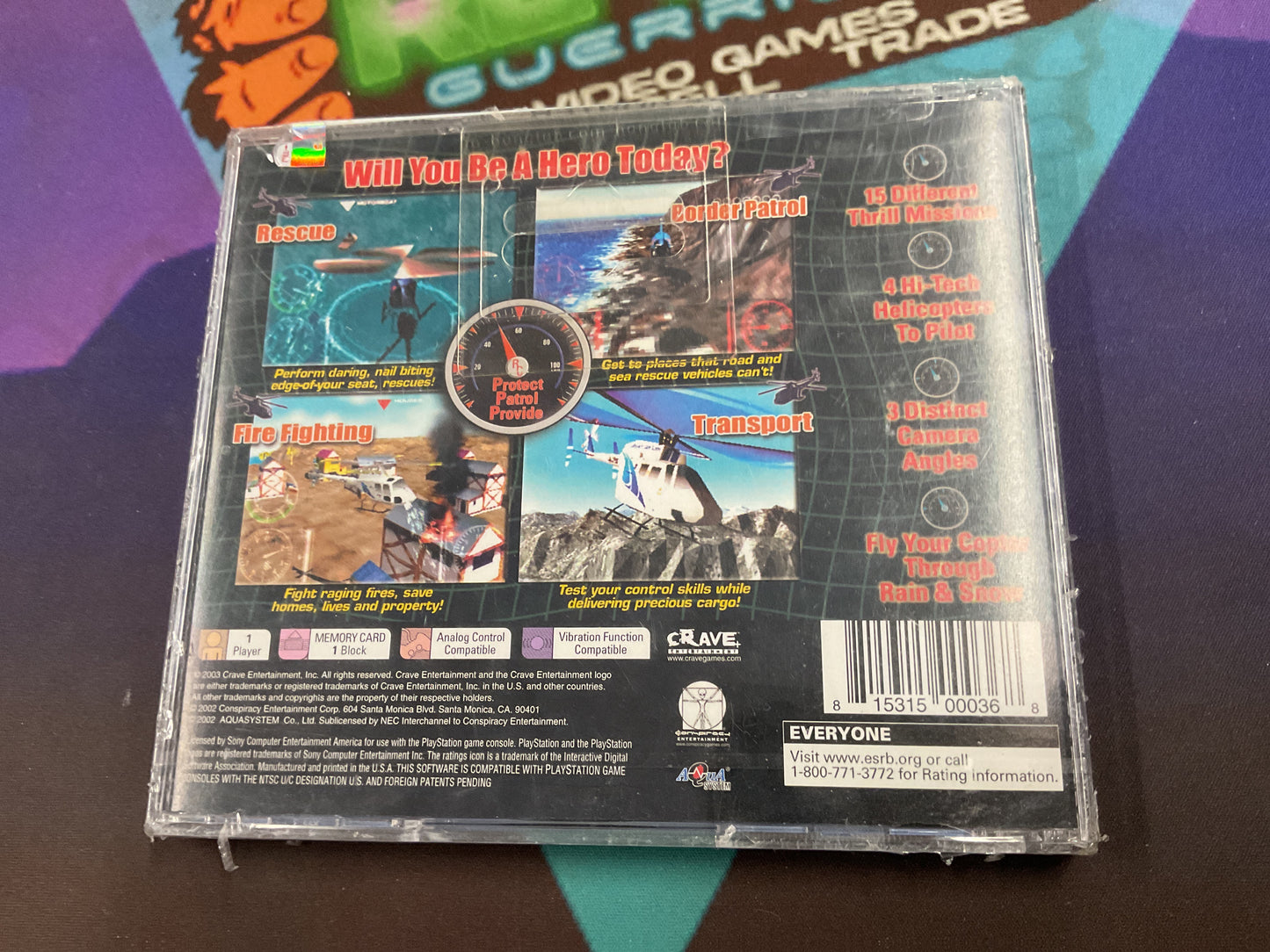 PS1 Rescue Copter