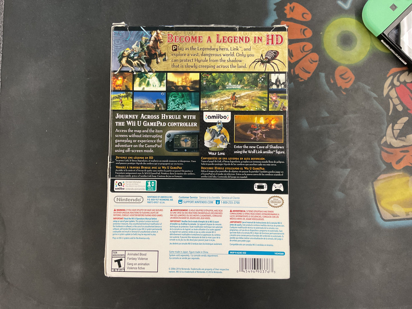 Wii U The Legend of Zelda Twilight Princess HD (Amiibo Bundle)