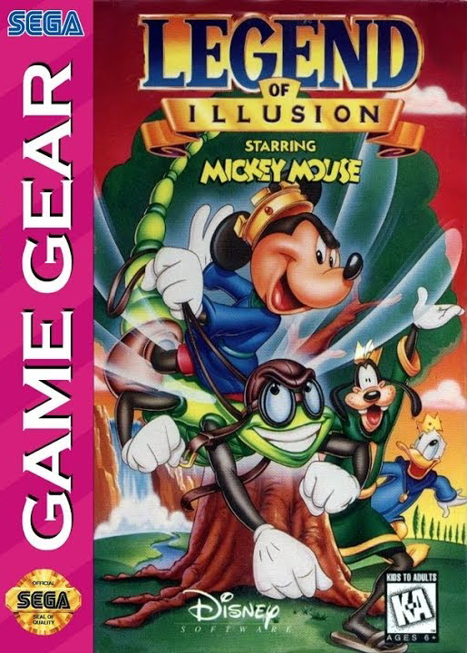 SEGA Game Gear Legend of Illusion