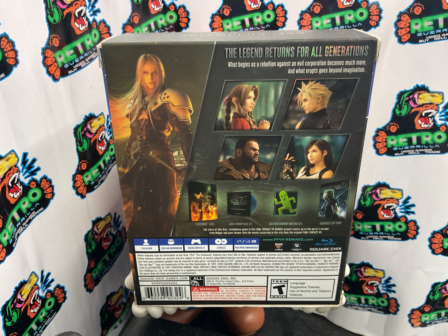 PS4 Final Fantasy VII Remake Deluxe Edition