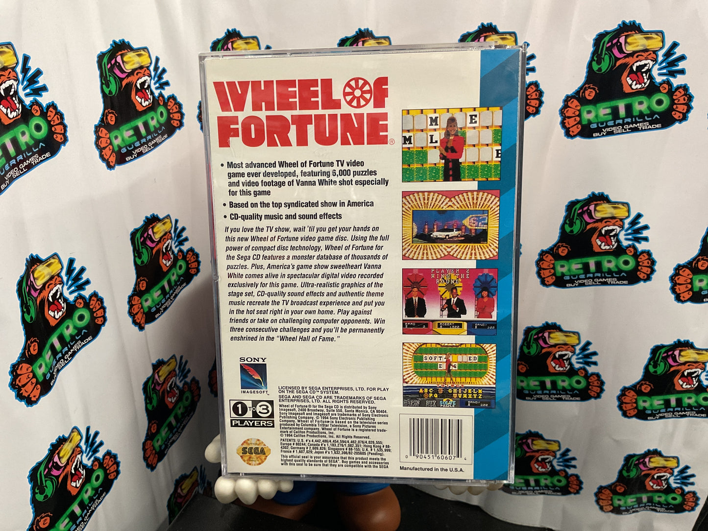 SEGA CD Wheel of Fortune