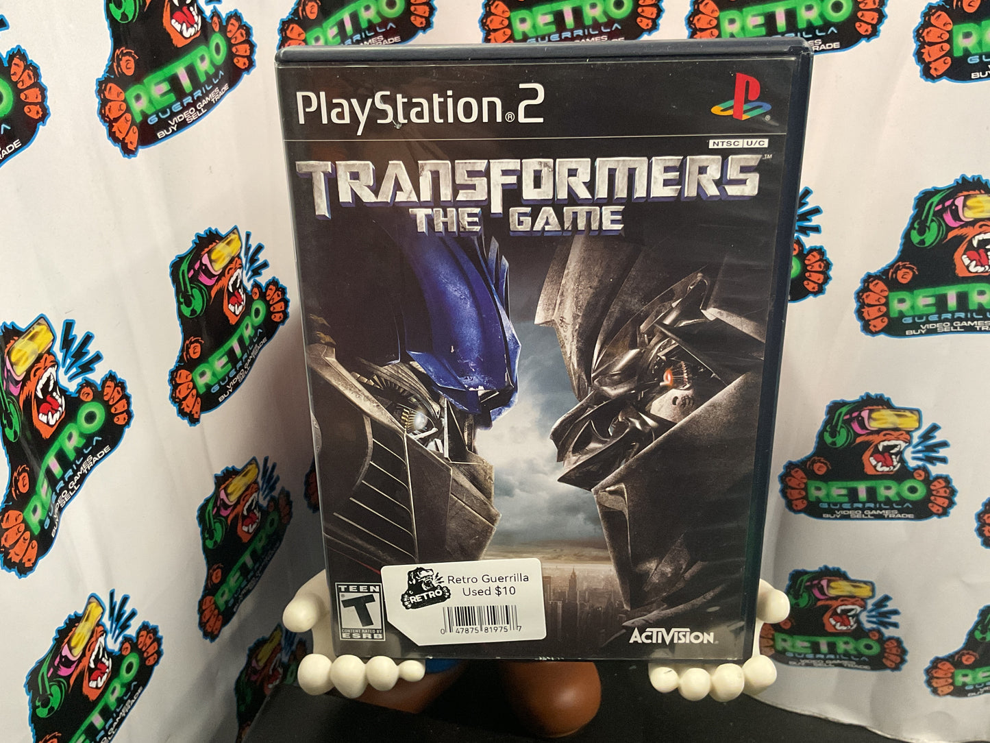 PS2 Tranformers The Game