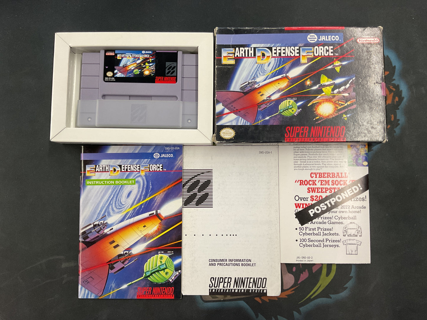 SNES Earth Defense Force