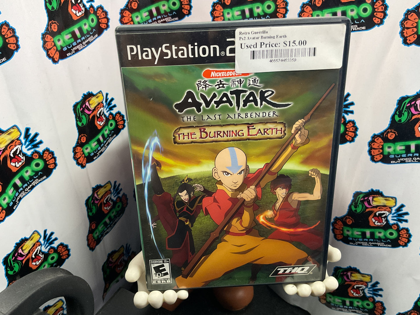 PS2 Avatar: The Last Airbender The Burning Earth