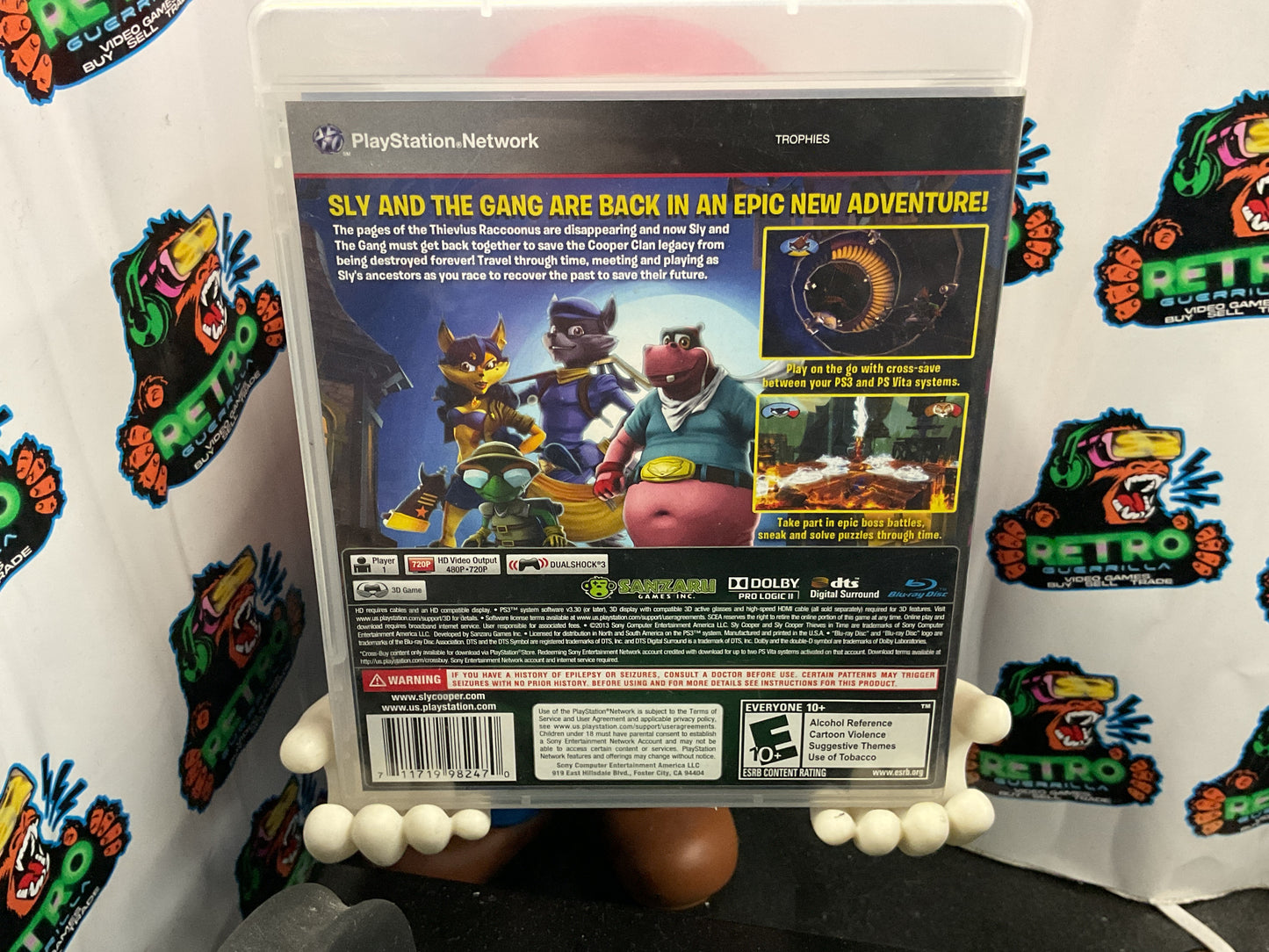 PS3 Sly Cooper Thieves in Time
