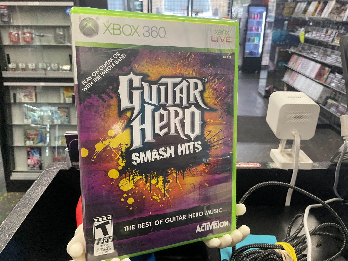 Xbox 360 Guitar Hero Smash Hits