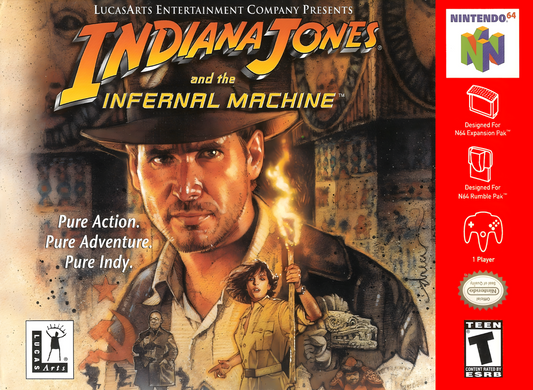 N64 Indiana Jones and the Infernal Machine