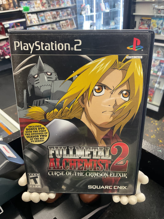 PS2 Fullmetal Alchemist 2 Curse of the Crimson Elixir