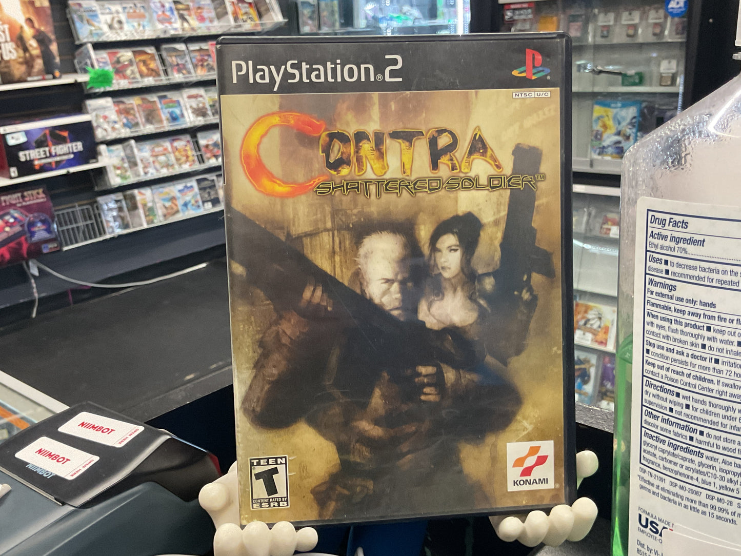 PS2 Contra: Shattered Soldier