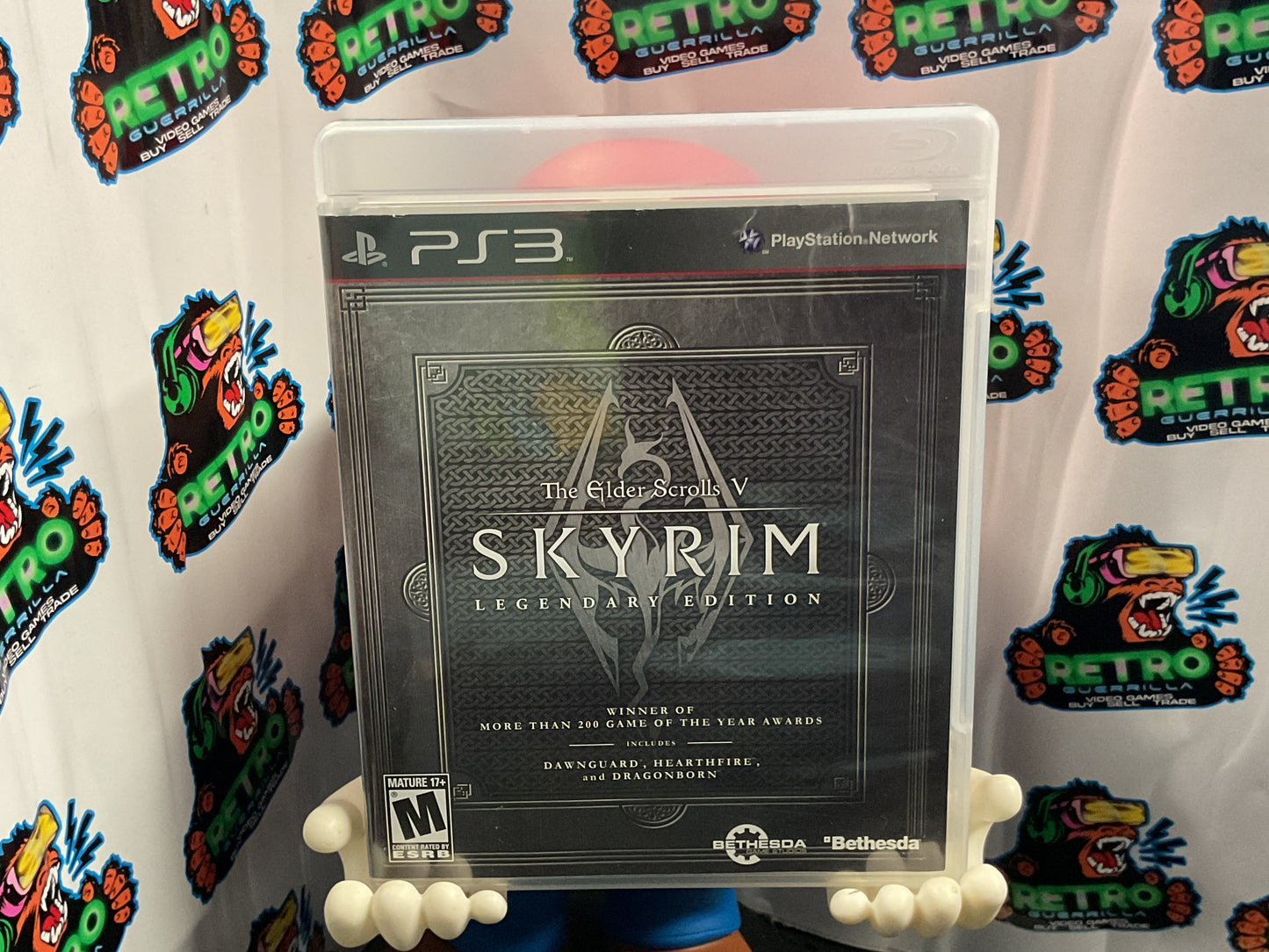 PS3 Elder Scrolls V: Skyrim Legendary Edition [Map Included]