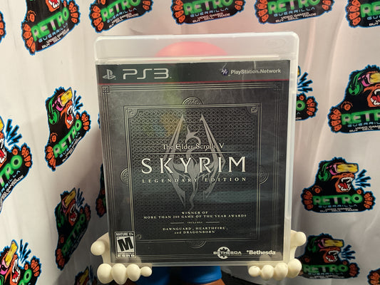 PS3 Elder Scrolls V: Skyrim Legendary Edition [Map Included]