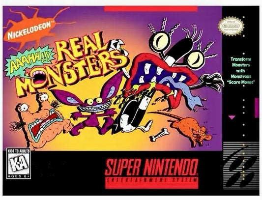 SNES Aaah!!! Real Monsters