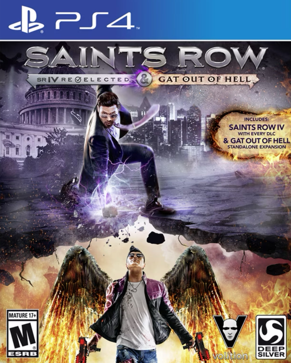 PS4 Saints Row IV: Re-Elected & Gat Out Of Hell