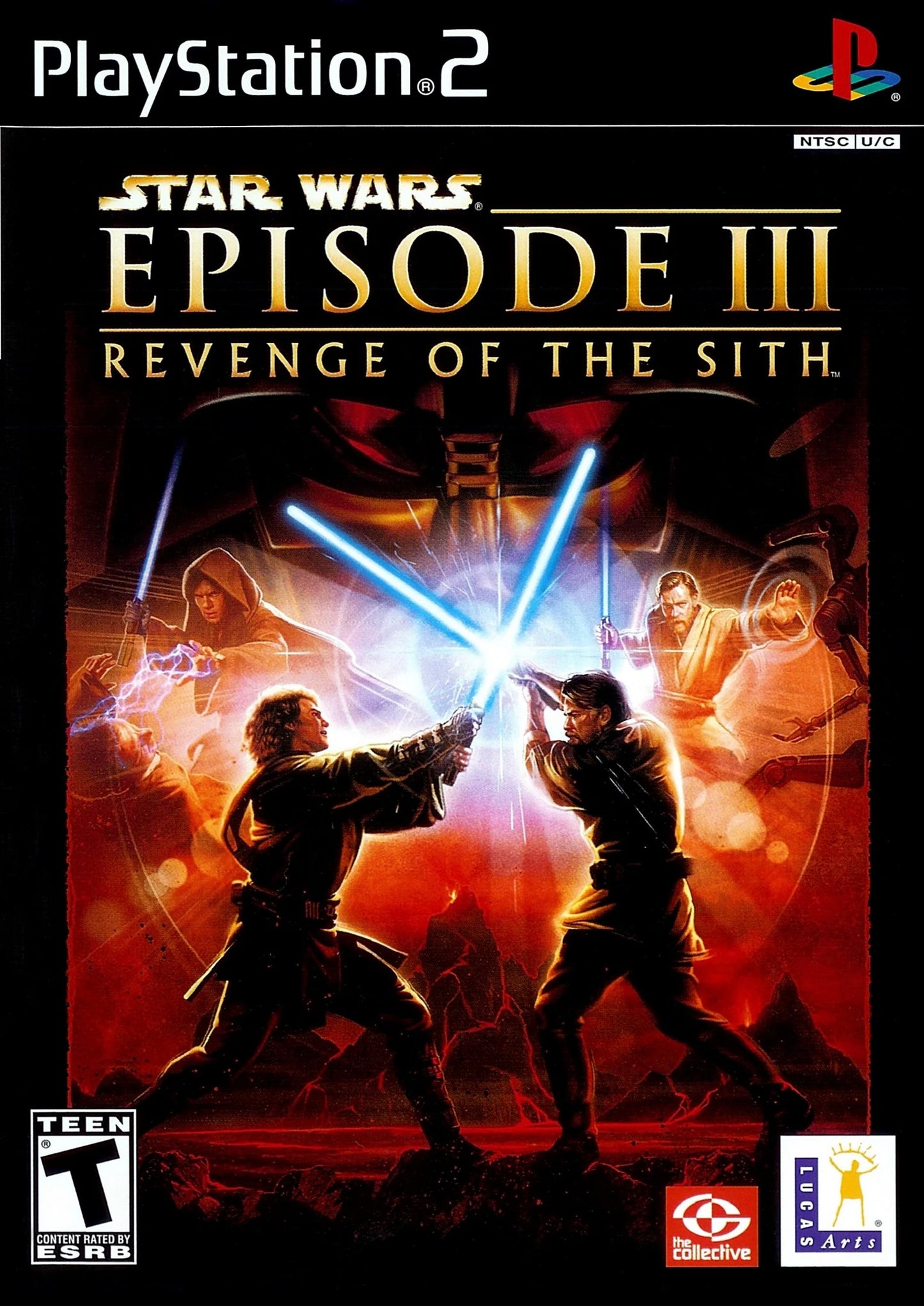 PS2 Star Wars Episode III Revenge Of The Sith